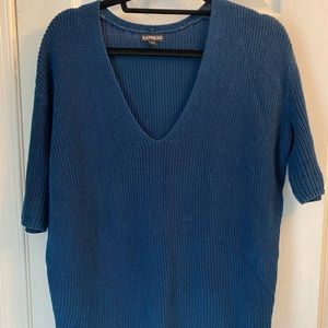 Express short sleeve sweater top